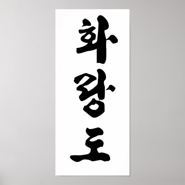 Hwa Rang Do Print (Front)