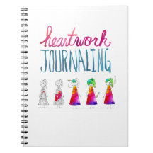 HWJ Caractère Carnet spirale