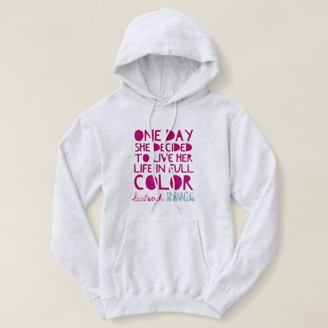 HWJ One Day Hoodie (Design Front)