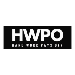 HWPO Hard Work Pays Off Motivational New Years  Photo Print