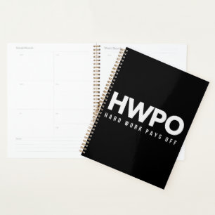 HWPO Le travail acharné est récompensé Motivation 
