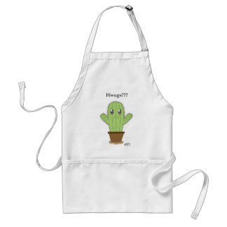 "Hwugs???" Cactus Standard Apron