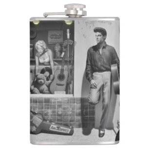 HWY 51 Silver 2 Hip Flask