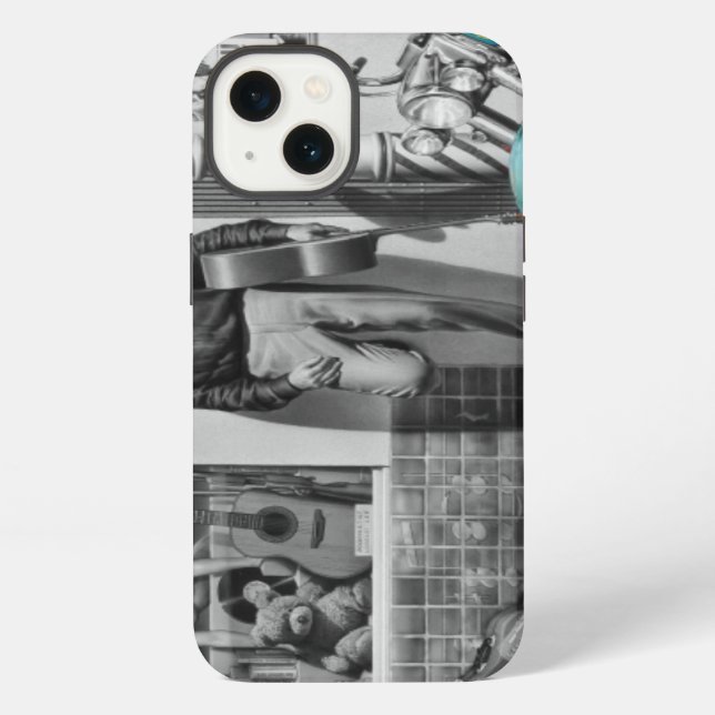 HWY 51 Silver iPhone Case (Back)