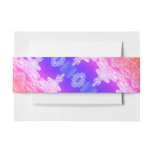 Hy Blue Ikat 2 Ipanema Invitation Belly Band