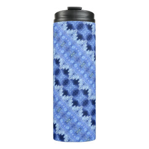 Hy Blue Ikat 8 Thermal Tumbler