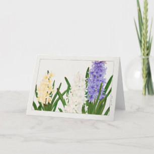 Hyacinth by Tanigami Konan Card