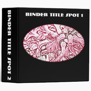 Hyacinth Edited 2" Binder