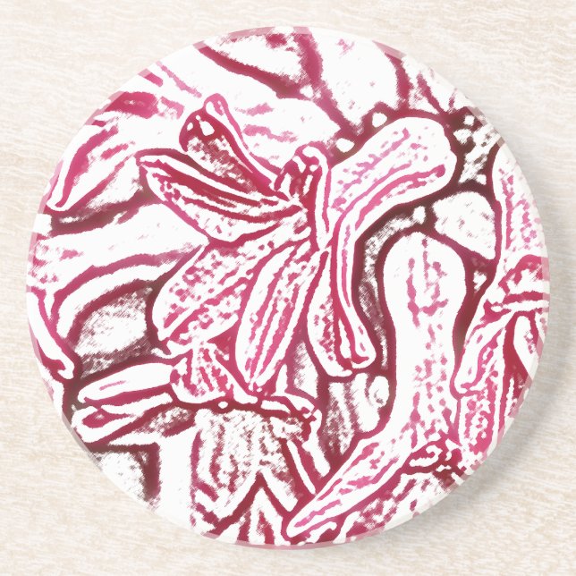 Hyacinth Edited Coaster (Front)