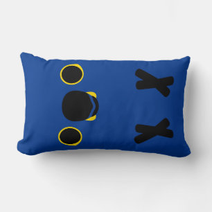 Hyacinth Macaw Lumbar Pillow