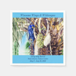 Hyacinth Macaw Paper Napkin