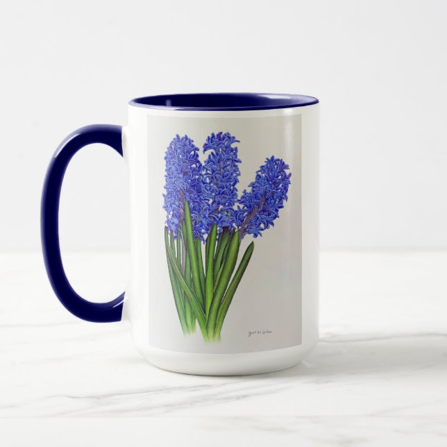 Hyacinth Mug (Left)