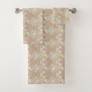 Hyacinth Pattern William Morris Bath Towel Set