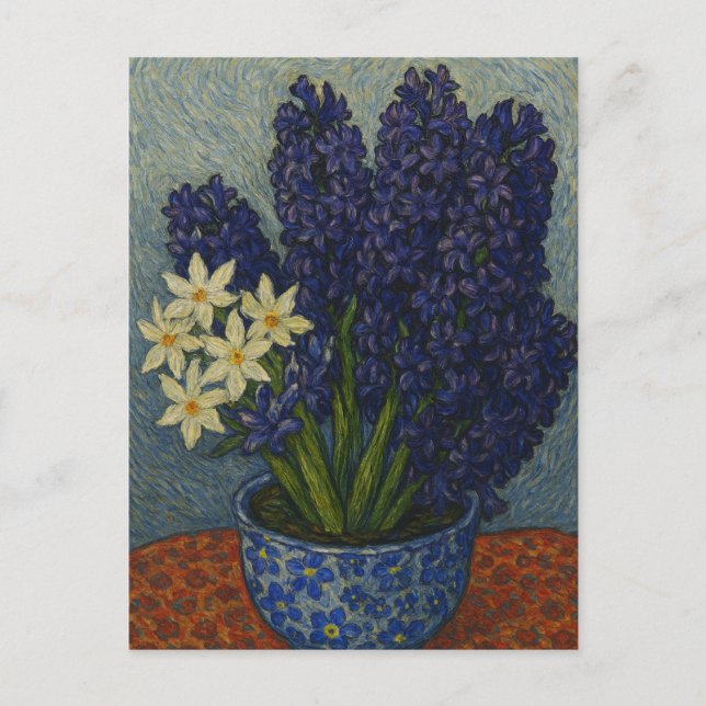 Hyacinth Postcard (Front)