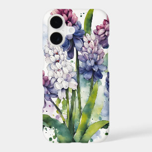 Hyacinthe - Fleurs aquarelle