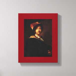 Hyacinthe Rigaud - Self portrait Canvas Print
