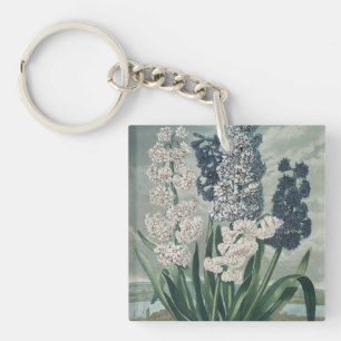 Hyacinths (1807) – Exquisite Vintage Botanical Keychain
