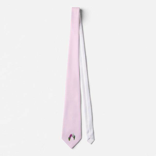 Hyacinths In Love Tie (Front)