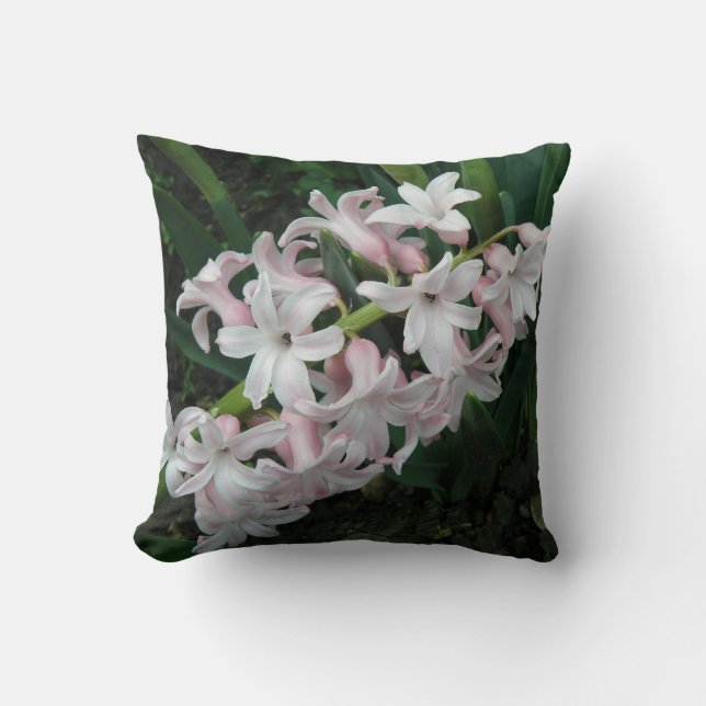 Hyacinths Pillow (Front)