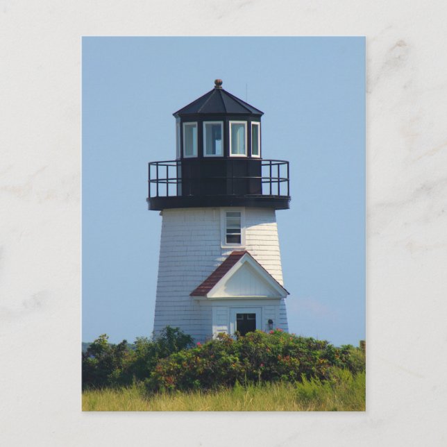 Hyannis Harbour Lighthouse Cape Cod Postcard (Front)