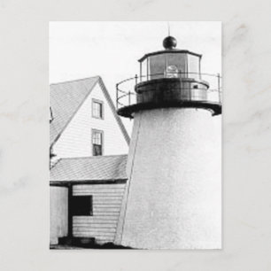 Hyannis lighthouse postcard
