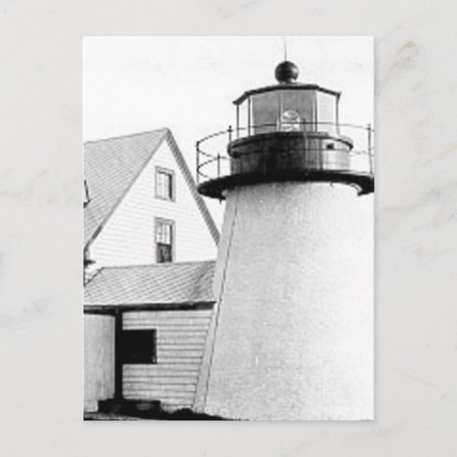 Hyannis lighthouse postcard (Front)
