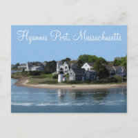 Hyannis Port  Massachusetts, Cape Cod Postcard