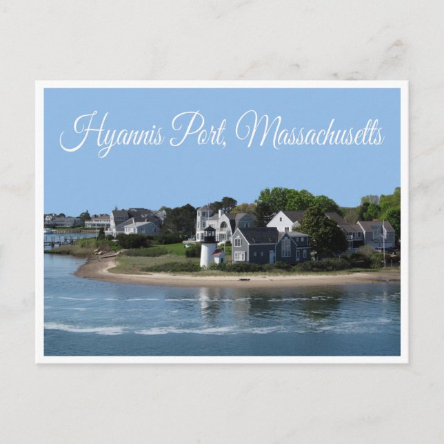 Hyannis Port Massachusetts, carte postale Cape Cod (Devant)