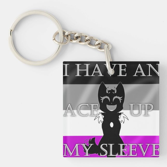 Hybrid Ace Keychain (Front)