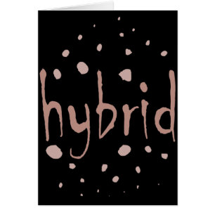 Hybrid alien cross breed mixed race new species