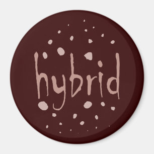 Hybrid alien cross breed mixed race new species magnet