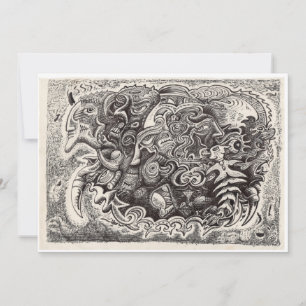 Hybrid Beast Flat Card