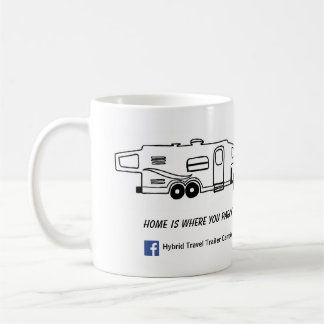 Hybrid Camper Mug - Home is where you park it.