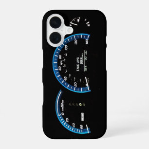 Hybrid Car Instrument Cluster iPhone 16 Case