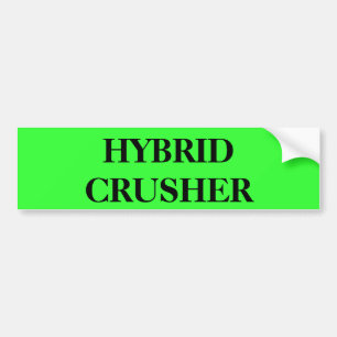 HYBRID CRUSHER BUMPER STICKER