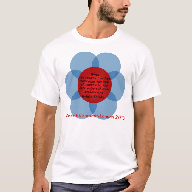 Hybrid Thinker: The Standard of Love T-Shirt (Front)