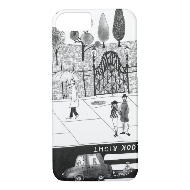 HYDE PARK CURB Case-Mate iPhone CASE (Back)