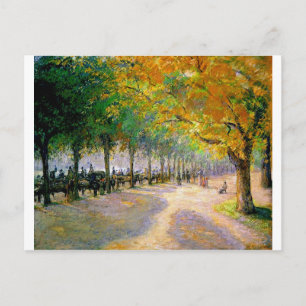 Hyde Park, London by Camille Pissarro Postcard