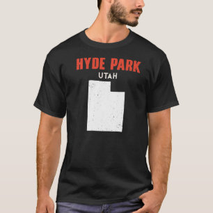 Hyde Park Utah USA State America Travel Utahan T-Shirt