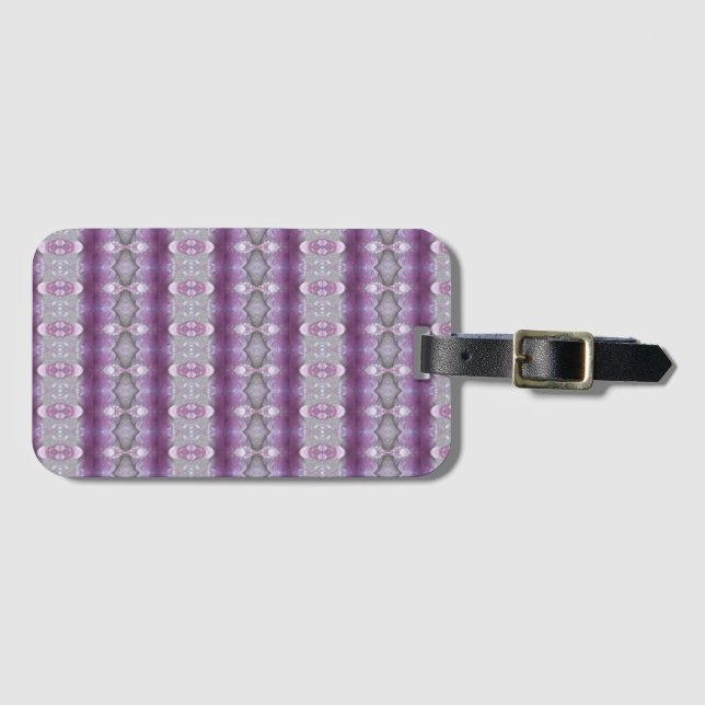 Hydra Ikat  Luggage Tag (Front Horizontal)