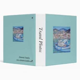 Hydra Island,Travel Photos Binder