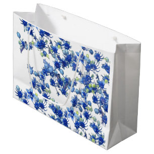Hydrangea BGC transparent Large Gift Bag