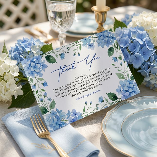 Hydrangea Bleu Merci Enterrement de Vie de Jeune F (Créateur téléchargé)