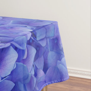 Hydrangea Blue Tablecloth