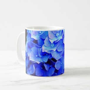 Hydrangea Blues Mug or Cup