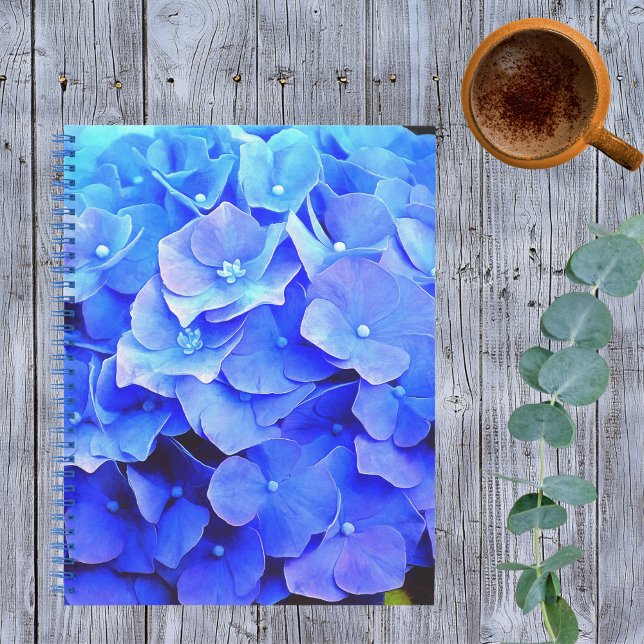 Hydrangea Blues Notebook (Creator Uploaded)