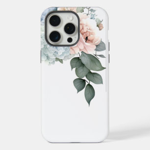 Hydrangea Bouquet On White iPhone 15 Pro Max Case