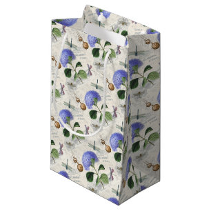 Hydrangea Collage Small Gift Bag