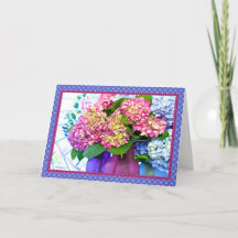 Hydrangea colours & borders II