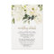 Hydrangea Elegant White Gold Rose Floral Wedding